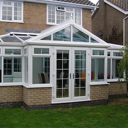 t shaped conservatory