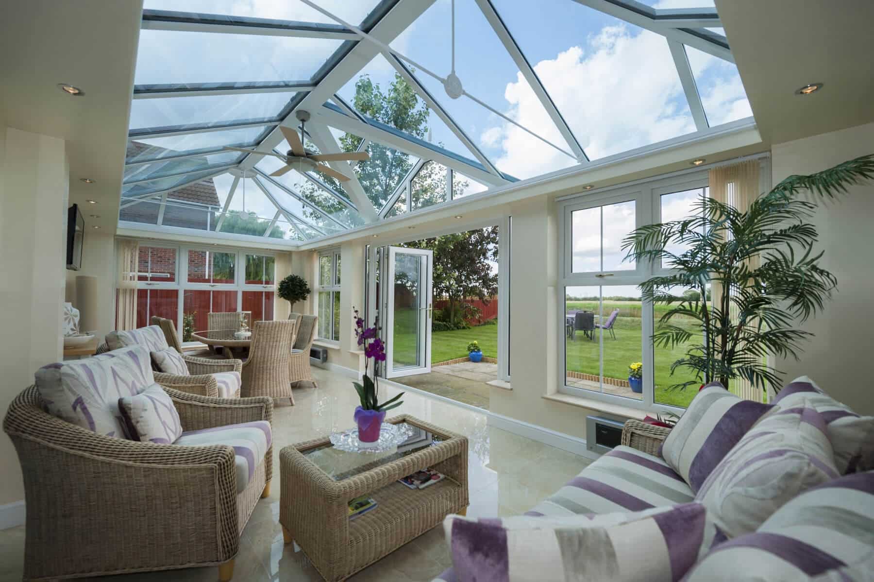 Gable end conservatories make the most of natural light