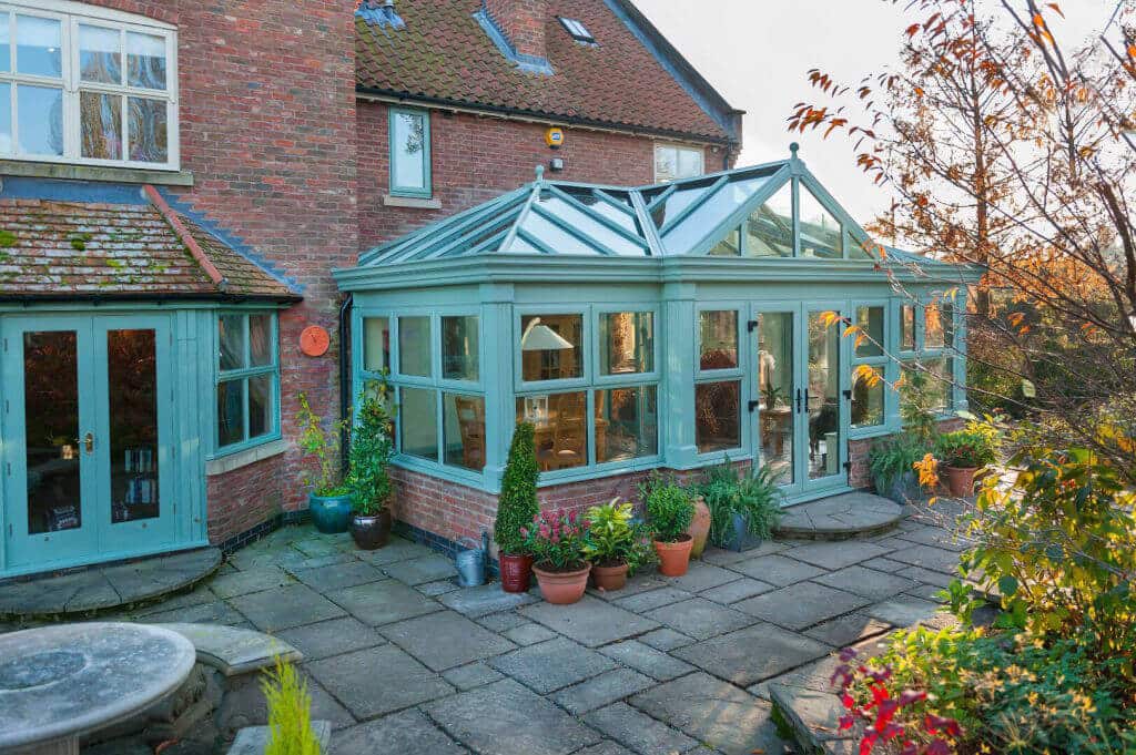 orangery installed in Derby